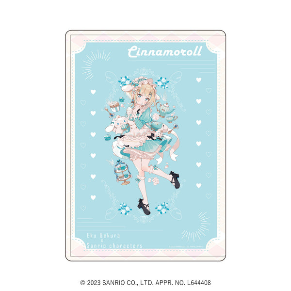 『上倉エク×サンリオキャラクターズ』キャラクリアケース 02/シナモロール(描き下ろしイラスト)