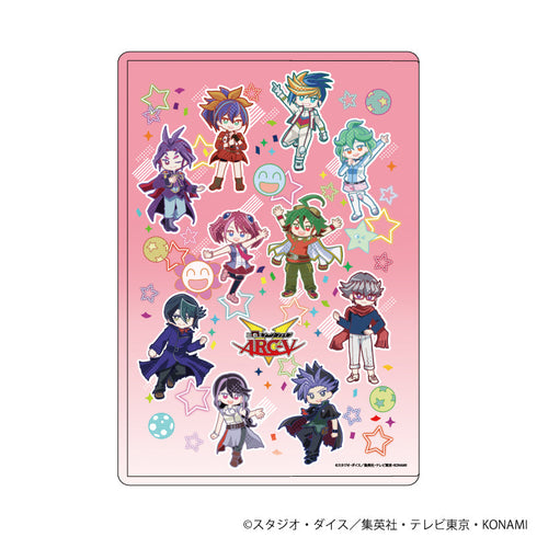 『遊☆戯☆王ARC-V』キャラクリアケース 11/集合デザイン(POP Artイラスト)