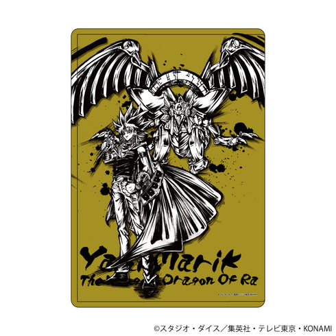 『遊☆戯☆王デュエルモンスターズ』キャラクリアケース 19/闇マリク&ラーの翼神竜(墨絵イラスト)