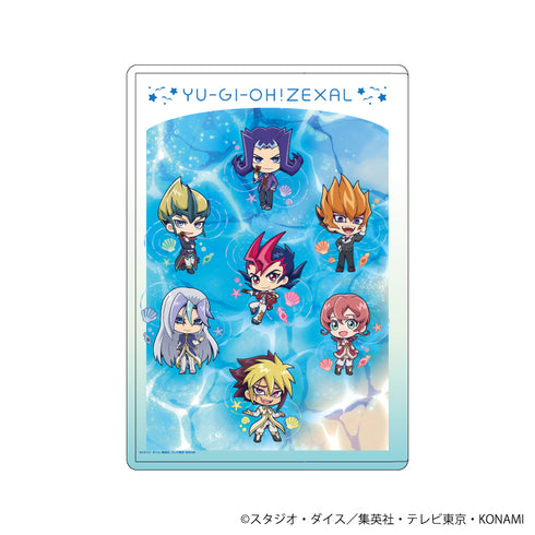 『遊☆戯☆王ZEXAL』キャラクリアケース 08/夏ver. 集合デザイン(ミニキャライラスト)