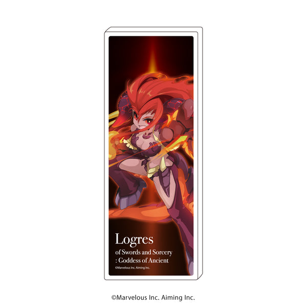 『剣と魔法のログレス いにしえの女神』コレクションスタンド 01/イフリート(公式イラスト)