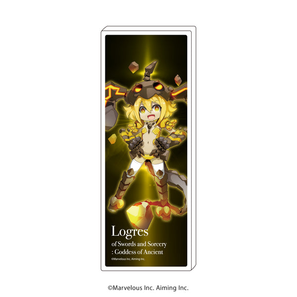 『剣と魔法のログレス いにしえの女神』コレクションスタンド 03/タイタン(公式イラスト)