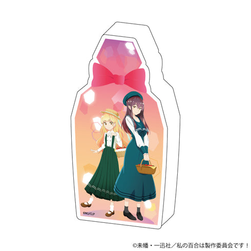 『私の百合はお仕事です!』コレクションボトル 01/陽芽&美月 いちご狩りver.(描き下ろしイラスト)
