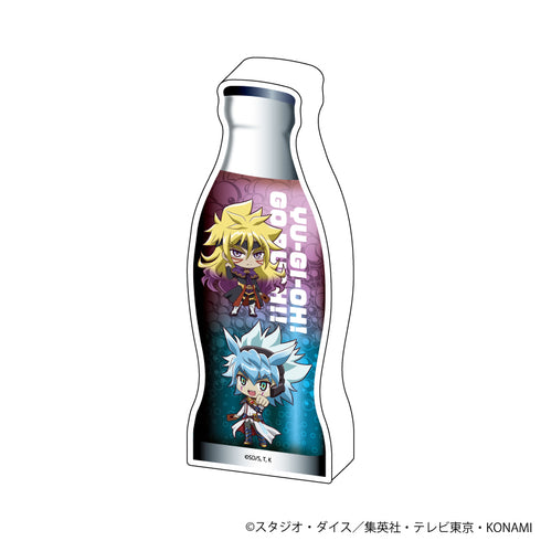 『遊☆戯☆王ゴーラッシュ!!』コレクションボトル 01/ユウディアス&ズウィージョウ(ミニキャライラスト)