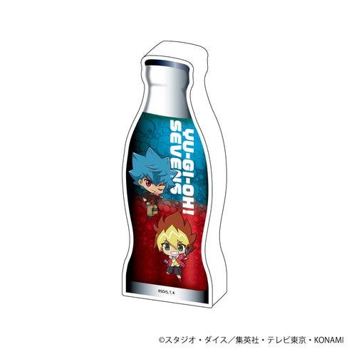 『遊☆戯☆王SEVENS』コレクションボトル 01/王道遊我&ルーク(ミニキャライラスト)