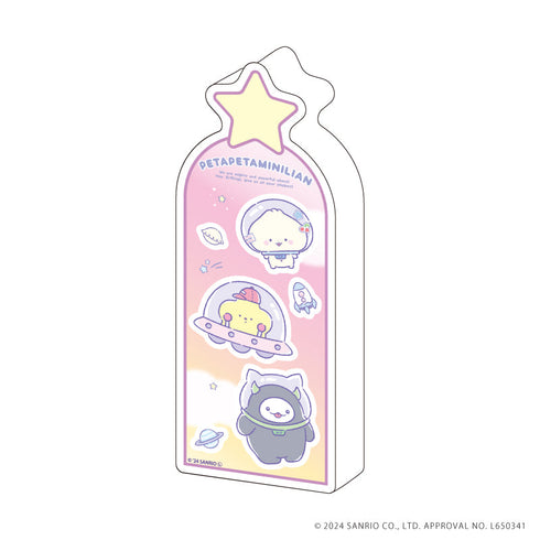 『ぺたぺたみにりあん』コレクションスタンド02/ピンク(公式イラスト)