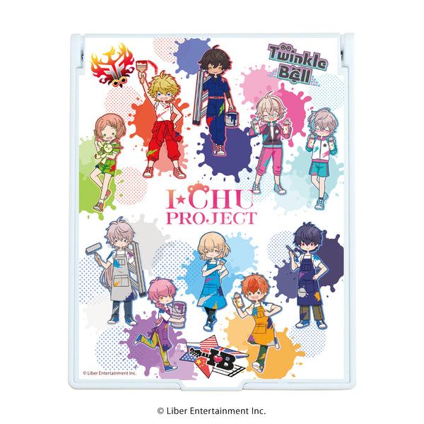 『I★CHU PROJECT』デカキャラミラー 12/集合デザインA ペイントver.(POP Artイラスト)
