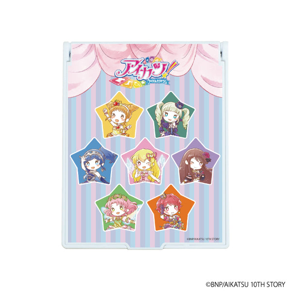 『アイカツ!』デカキャラミラー 02/ドレスver. コマ割りデザインA(グラフアートイラスト)