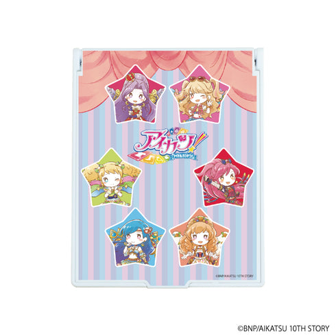 『アイカツ!』デカキャラミラー 03/ドレスver. コマ割りデザインB(グラフアートイラスト)