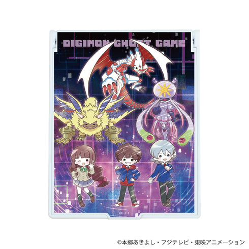 『デジモンゴーストゲーム』デカキャラミラー 02/集合デザイン(POP Artイラスト)