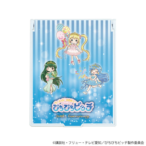 『マーメイドメロディーぴちぴちピッチ』デカキャラミラー 01/るちあ&波音&リナ お祝いver.(グラフアートイラスト)