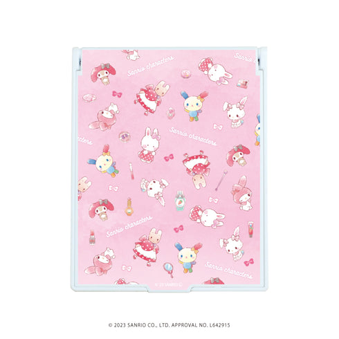 『サンリオキャラクターズ』デカキャラミラー 02/ちりばめデザイン(グラフアートイラスト)
