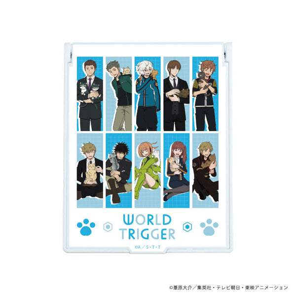 『ワールドトリガー』デカキャラミラー12/コマ割りデザイン 猫ver.第3弾(描き下ろしイラスト)