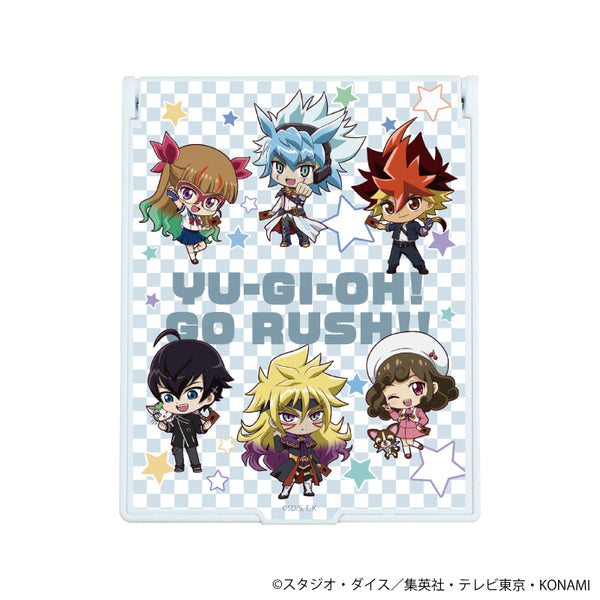 『遊☆戯☆王ゴーラッシュ!!』デカキャラミラー 02/集合デザイン(ミニキャライラスト)