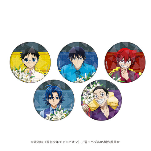 『弱虫ペダル LIMIT BREAK』ホログラム缶バッジ(65mm) 01/10周年ver. ブラインド(全5種)(描き下ろしイラスト)