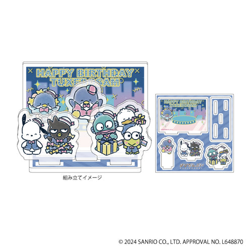 『はぴだんぶい』アクリルスタンドプレート12/集合デザイン(グラフアートイラスト)