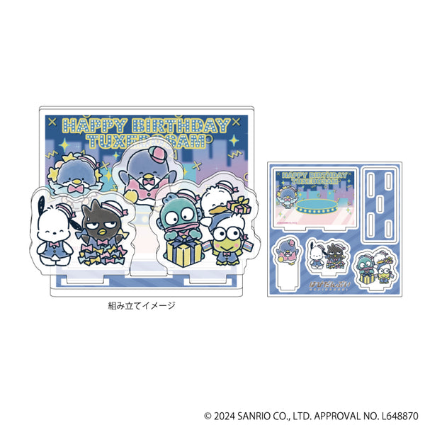 『はぴだんぶい』アクリルスタンドプレート12/集合デザイン(グラフアートイラスト)