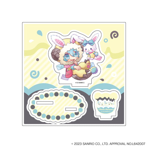 『まいまいまいごえん』アクリルフィギュアプレート 15/ダイヤ×ウィッシュミーメル(ミニキャライラスト)