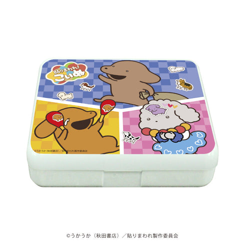 『貼りまわれ!こいぬ』小物ケース01/こいぬ&犬さわぎシェイキン&デー子(公式イラスト)