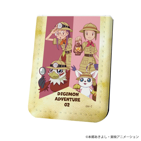 『デジモンアドベンチャー02』レザーフセンブック 14/京&ホークモン&ヒカリ&テイルモン 探検ver.(描き下ろしイラスト)