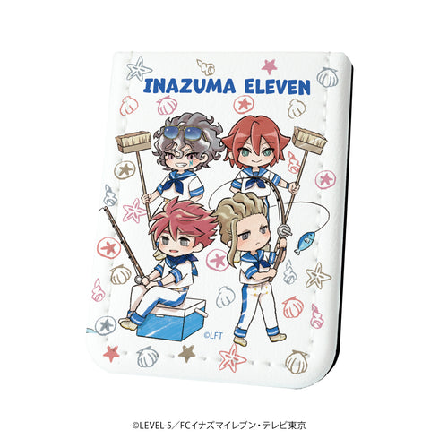 『イナズマイレブン オリオンの刻印』レザーフセンブック 19/野坂&西蔭&ヒロト&タツヤ マリンver.(グラフアートイラスト)