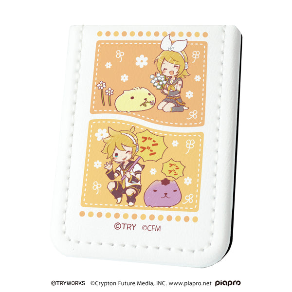 『カピバラさん×ピアプロキャラクターズ』レザーフセンブック 02/ひだまりさん×鏡音リン&リーゼントくん×鏡音レン(グラフアートイラスト)