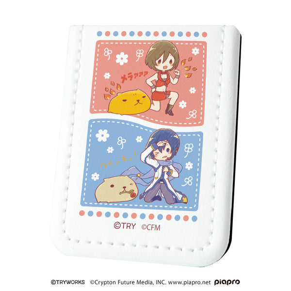 『カピバラさん×ピアプロキャラクターズ』レザーフセンブック 03/あついさん×MEIKO&べージュさん×KAITO(グラフアートイラスト)