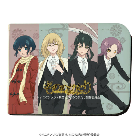 『もののがたり』レザーフセンブック 02/長月 ぼたん&羽織&結&鏡(公式イラスト)