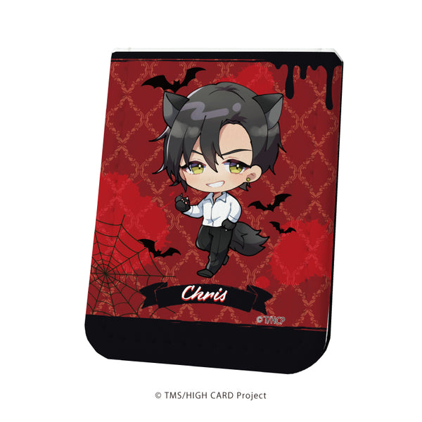 『HIGH CARD』レザーフセンブック 02/クリス・レッドグレイヴ(ミニキャライラスト)