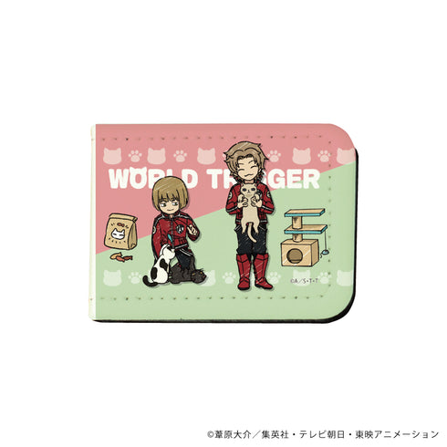 『ワールドトリガー』レザーフセンブック 60/時枝充&佐鳥賢 猫ver.第2弾(グラフアートイラスト)