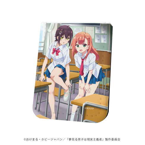 『夢見る男子は現実主義者』レザーフセンブック 01/夏川愛華&芦田 圭(公式イラスト)