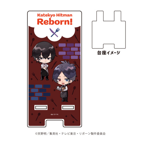 『家庭教師ヒットマンREBORN!』スマキャラスタンド 10/雲雀恭弥&六道骸(ミニキャライラスト)