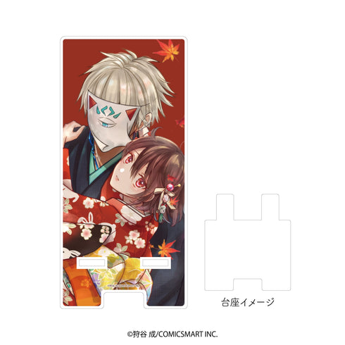 『みにくい遊郭の子』スマキャラスタンド01/相模八尋&エソラ(公式イラスト)