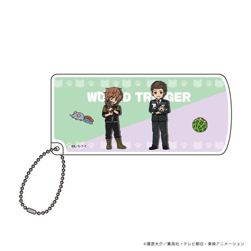 『ワールドトリガー』スライド式小物ケース05/緑川駿&唐沢克己 猫ver.第3弾(グラフアートイラスト)