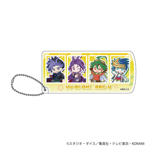 『遊☆戯☆王ARC-V』スライド式小物ケース 06/遊矢&ユート&ユーゴ&ユーリ(POP Artイラスト)