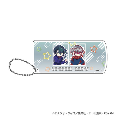 『遊☆戯☆王ARC-V』スライド式小物ケース 08/黒咲 隼&赤馬 零児(POP Artイラスト)