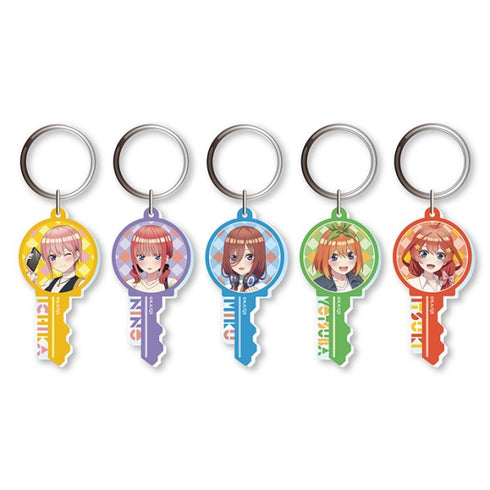 『五等分の花嫁∽』鍵風アクリルキーホルダー BOX