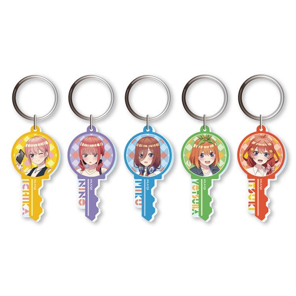 『五等分の花嫁∽』鍵風アクリルキーホルダー BOX