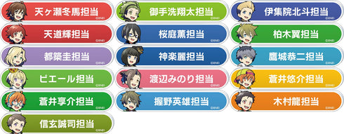 『アイドルマスター SideM』称号バッジコレクション A BOX