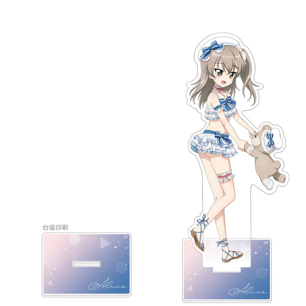 『ガールズ&パンツァー 戦車道大作戦!』特大アクリルスタンド (島田愛里寿/水着2022)