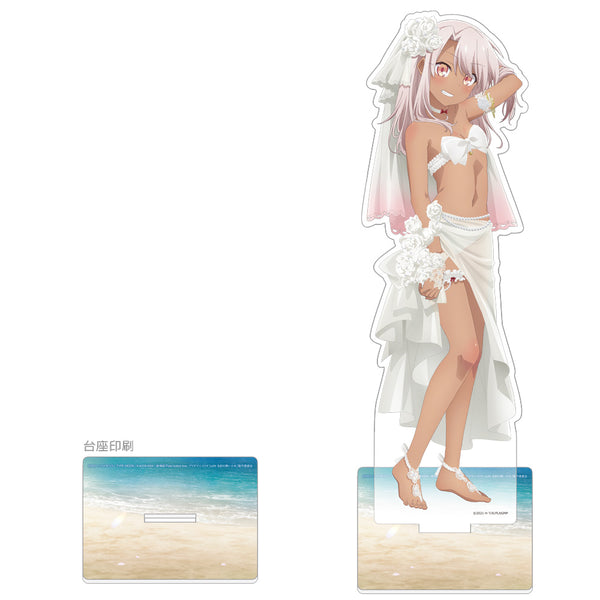 『Fate/kaleid liner プリズマ☆イリヤ Licht 名前の無い少女』描き下ろし特大アクリルスタンド(クロエ/ウエディング水着)