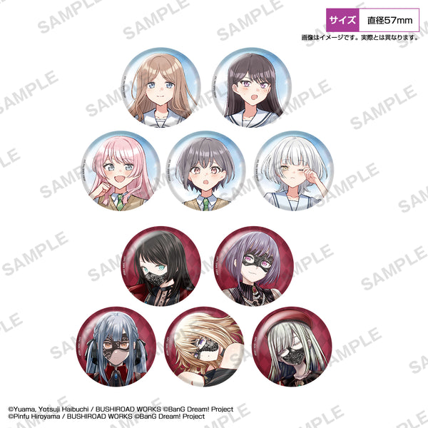 『BanG Dream! コミカライズト』レーディング缶バッジ MyGO!!!!!・Ave Mujica(BOX)