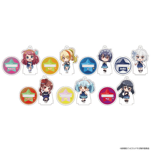 『ゾンビランドサガ ゆめぎんがパラダイス』トレーディングアクリルスタンドキーホルダー【BOX】