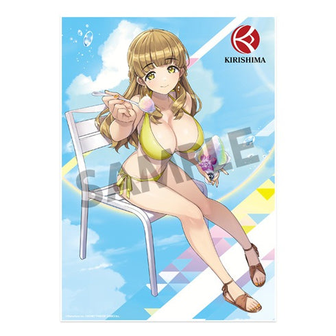 『ドルフィンウェーブ』ビジュアルアクリルプレート 彩戸詩絵(水着)