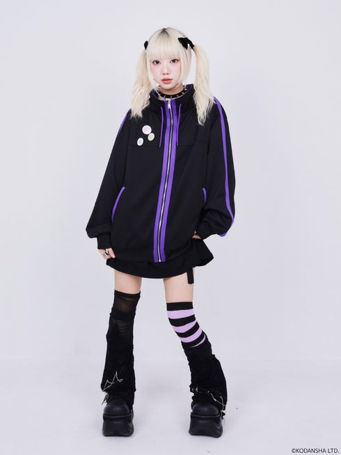 『ハンドレッドノート』× QOOZA / 苦瀬 結人 High-neck jacket