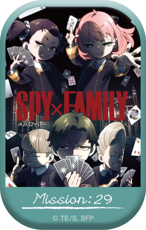 『SPY×FAMILY』スクエア缶バッジ/MISSION:29「知恵の甘味/情報屋の恋愛大作戦Ⅱ」メインビジュアル