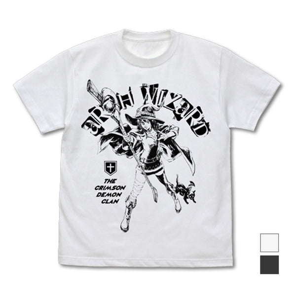 『この素晴らしい世界に祝福を!』 めぐみんTシャツ 末弥純Ver. WHITE