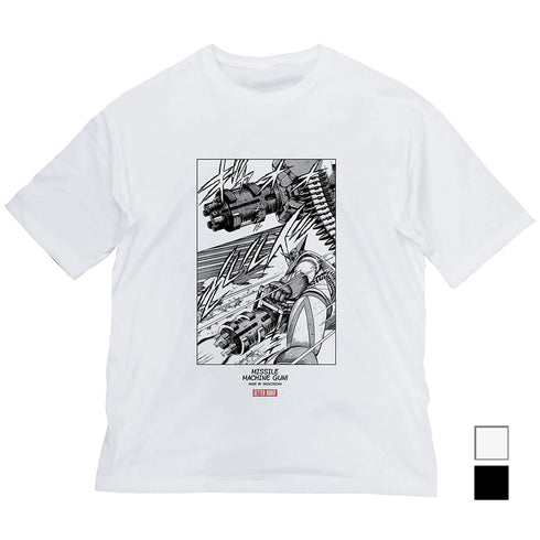 『ゲッターロボ』原作版 ゲッターロボ ミサイルマシンガンVer. ビッグシルエットTシャツ WHITE【202406再販】