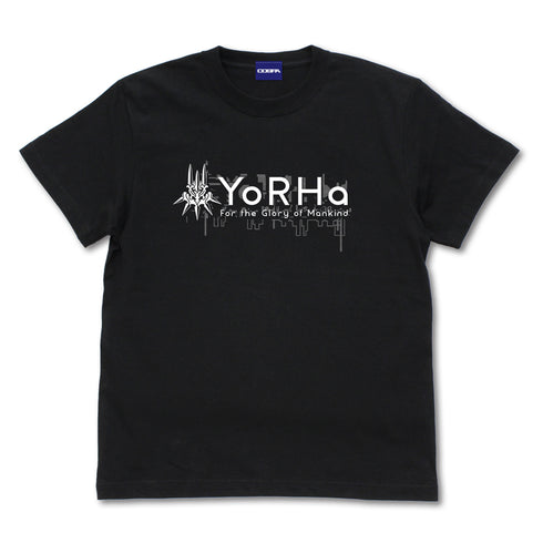 『NieR:Automata Ver1.1a』ヨルハ部隊 Tシャツ BLACK