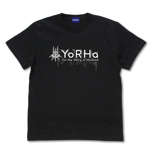 『NieR:Automata Ver1.1a』ヨルハ部隊 Tシャツ BLACK